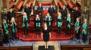 The Pennine Singers at St. Paul's Church, Stalybridge in 2023